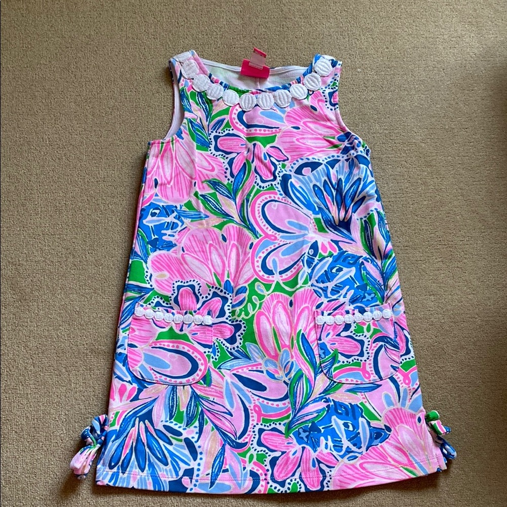 Colorful Floral Kids Dress